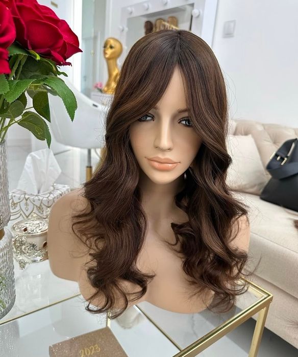 ‼️Натуральна перука медична при алопеції на кожен день