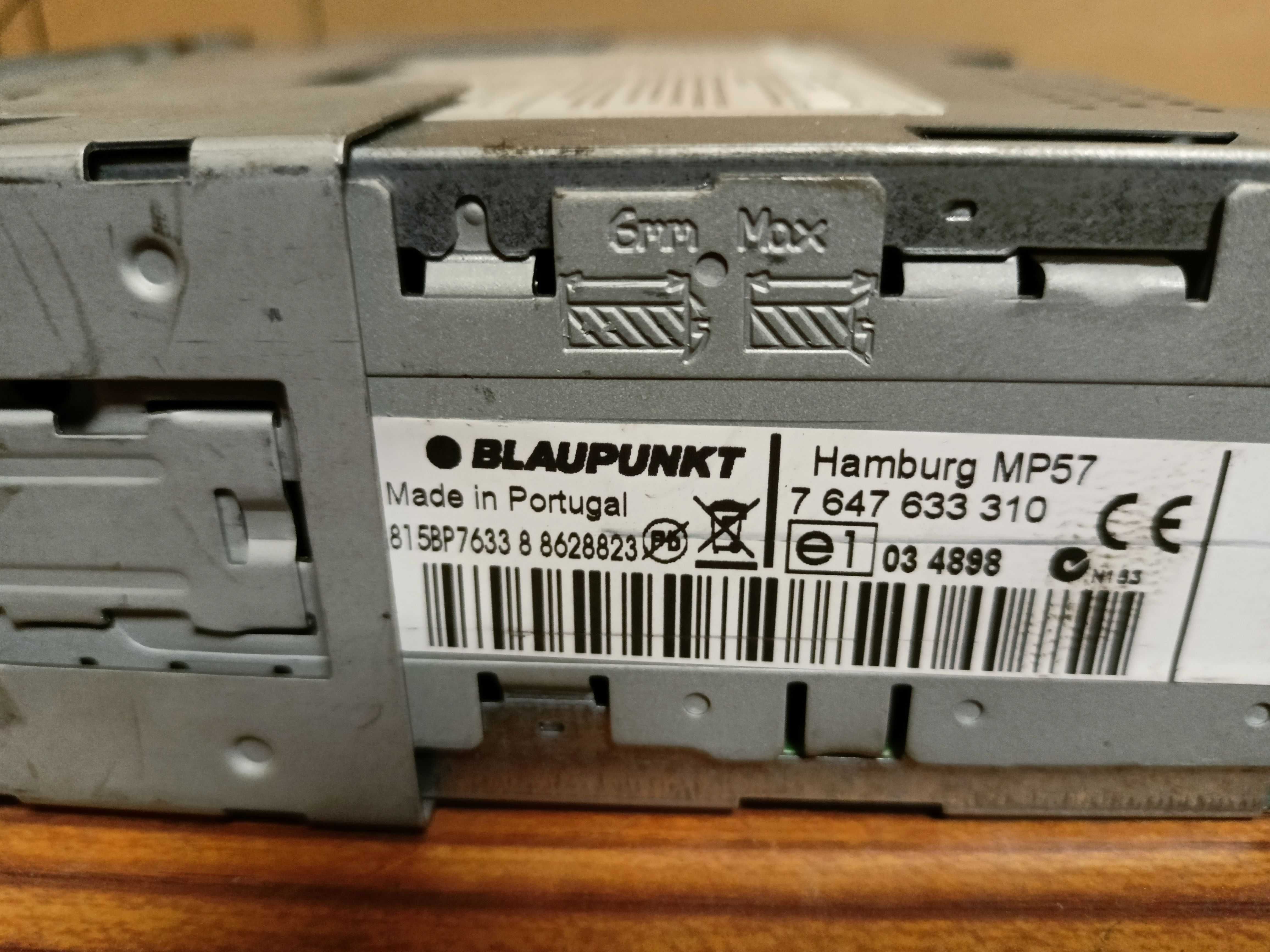 radio blaupunkt hamburg mp57 cd usb aux bluetooth