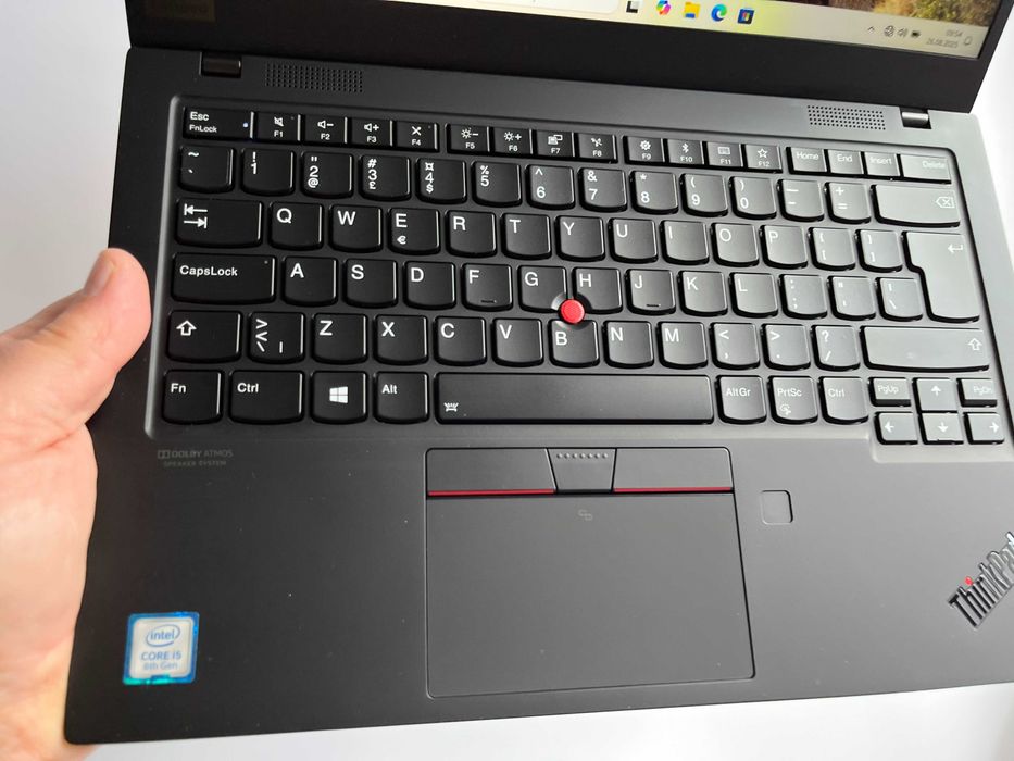 Lenovo THINKPAD X1 CARBON 7TH i5-8265U 16/256GB SSD Fhd W11P LTE FV23%