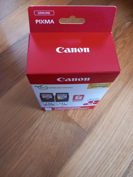 Pack tinteiros Canon 540 L + 541 XL