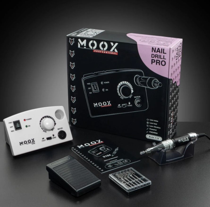 MOOX Frez Urządzenie do manicure I pedicure Nowe profesjonalne