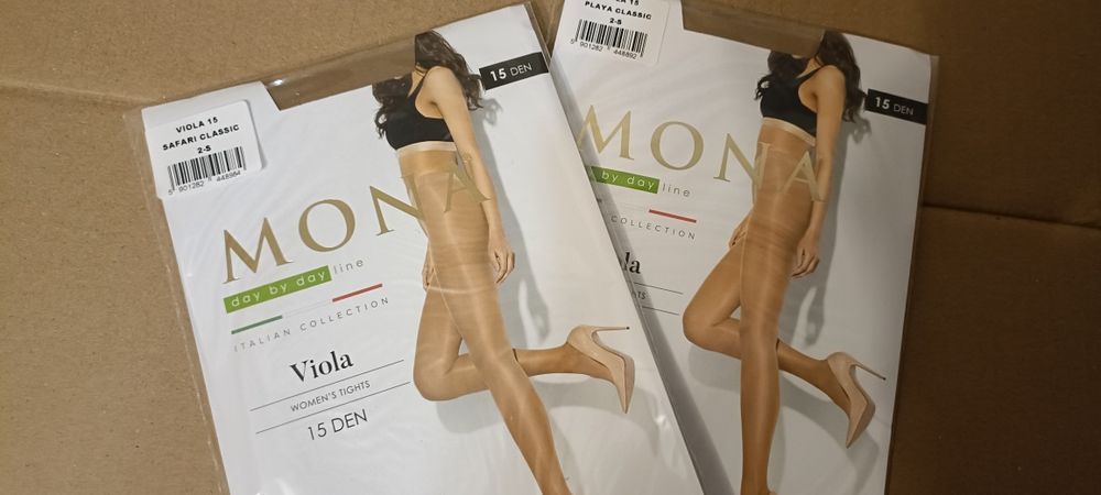 Rajstopy den 15 beżowe lycra