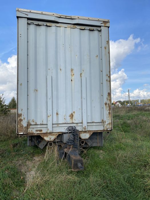 Przyczepa 12t burtowa niska