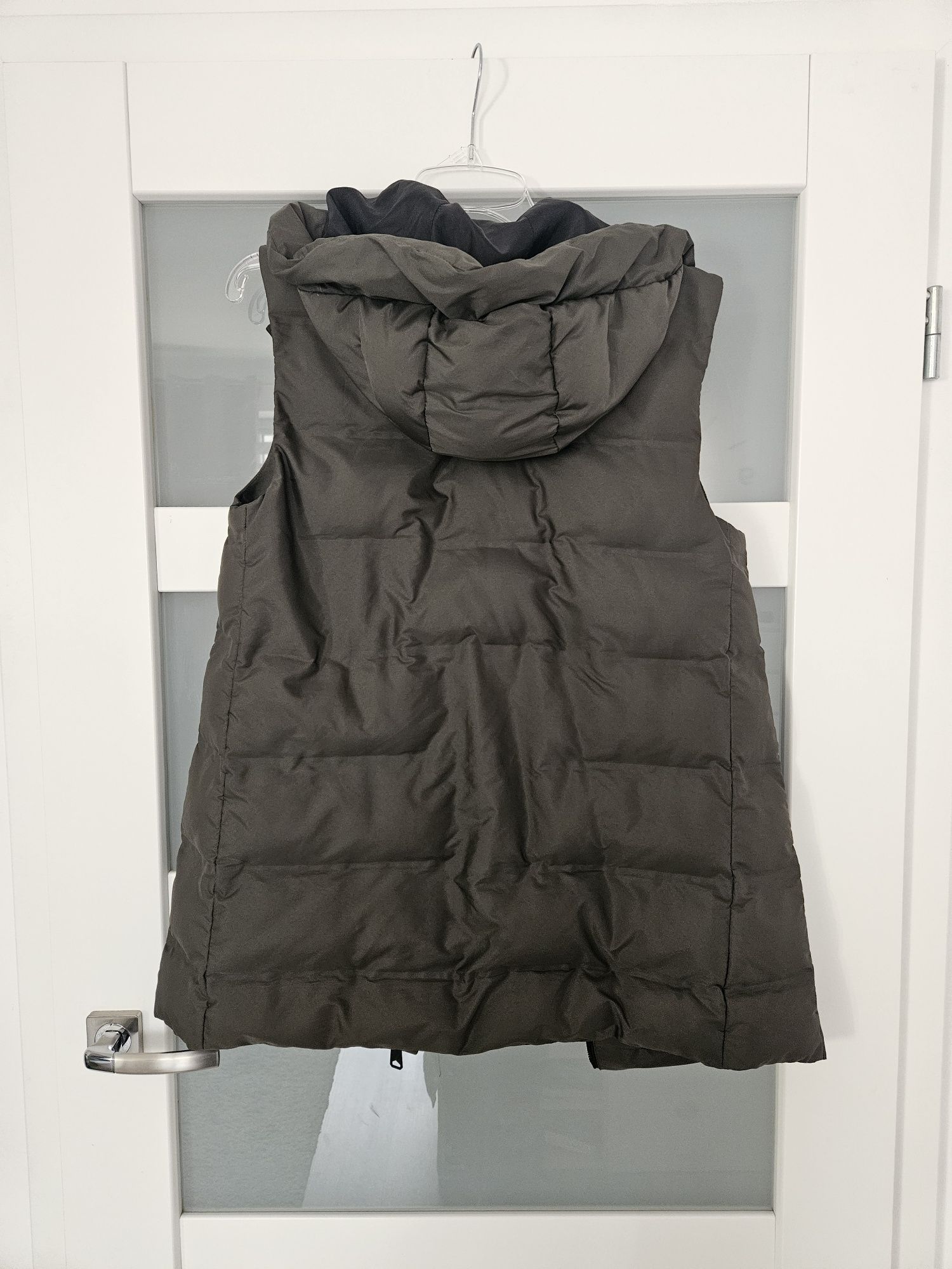 Bezrękawnik damski XS kamizelka khaki dłuższy