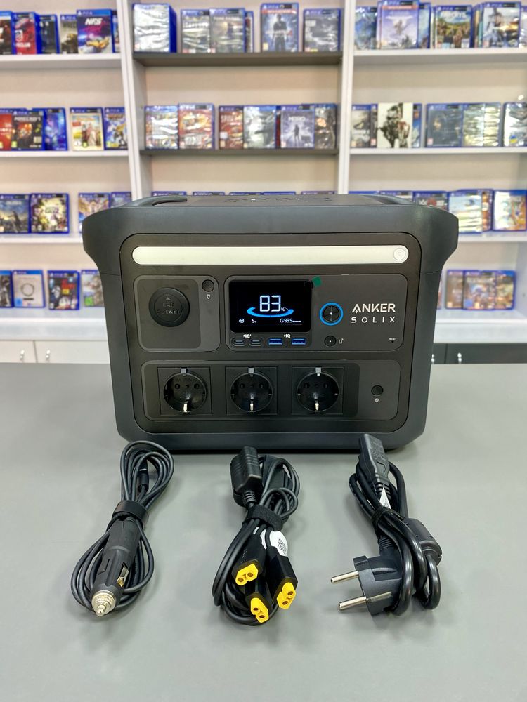 Зарядна станція Anker Solix C800 Plus 768Wh 1200W