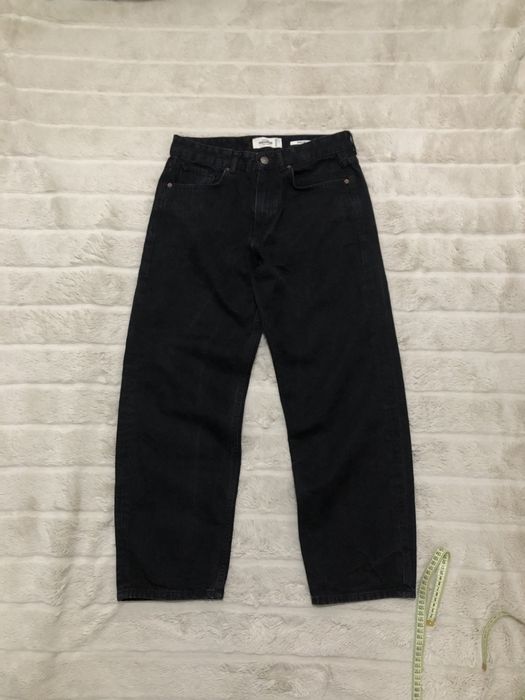 PREMIUM качество PULL&BEAR Wide Leg W32 (S/M) джинсы мужские широкие