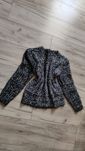 Sweter szary z cekinami melanżowy jak nowy włochacz