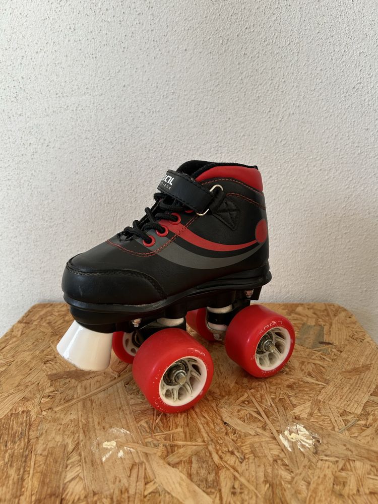 Patins de 4 rodas para criança