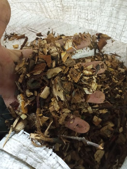 Щепа фруктових та листяних дерев для домашніх тварин та коптіння