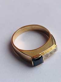 Золотой перстень 585 проба (унисекс)