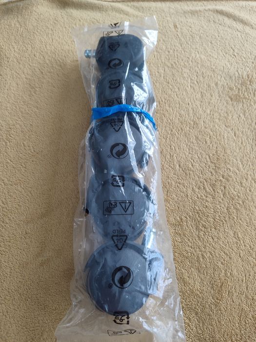 Kółka plastikowe czarne