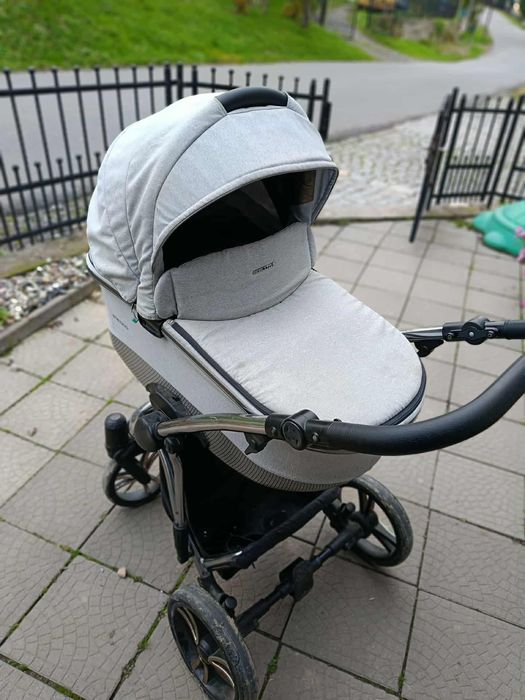 Wózek dziecięcy Bebetto Bresso Premium Class 2w1 gondola spacerówka