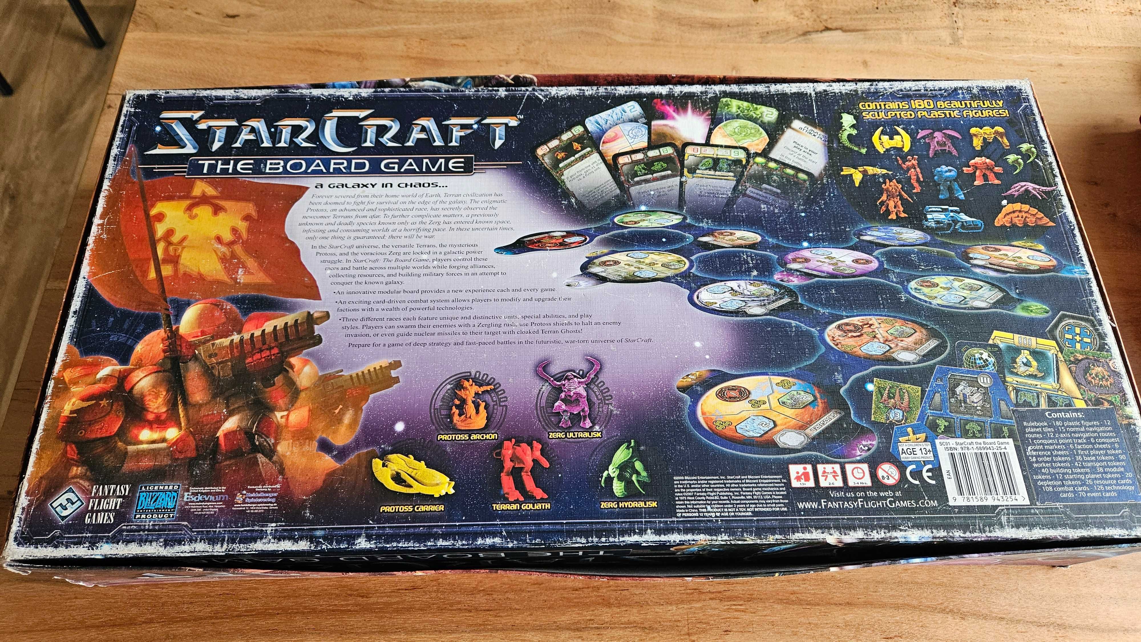 Starcraft The Board Game - gra planszowa - kompletna
