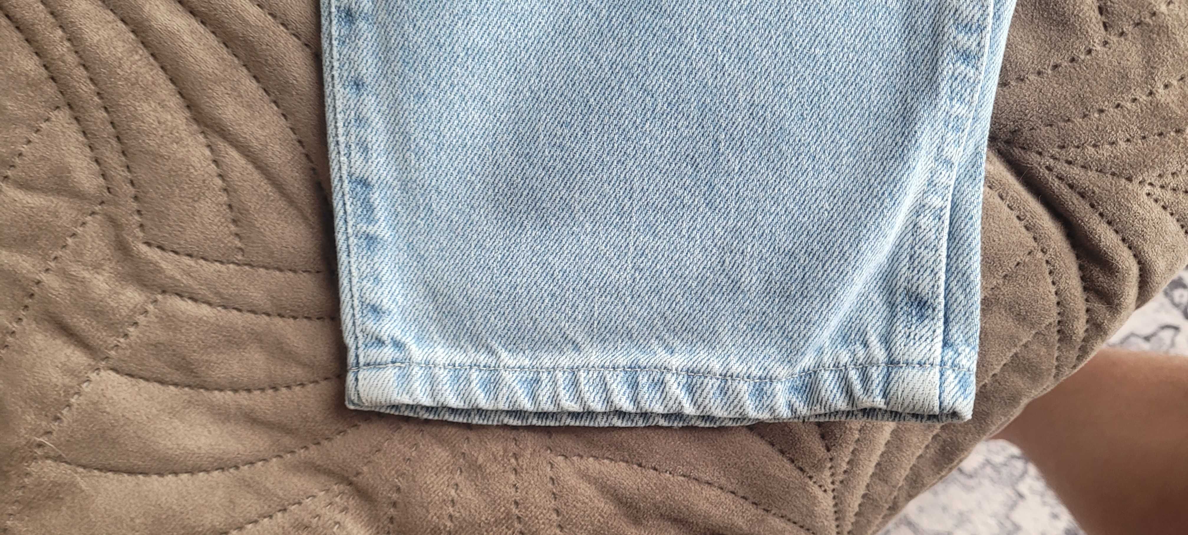 34-32 Wrangler Slider nowe z metka jeans denim spodnie jasne tapered