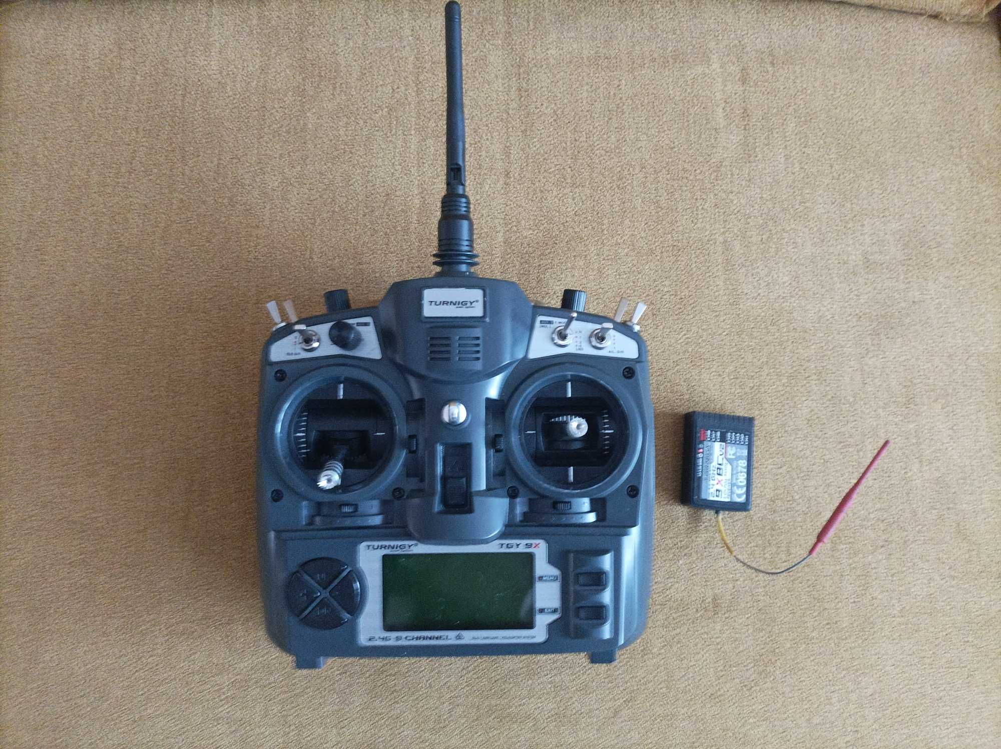 Turnigy 9x 2,4Ghz - Mode 2 - z odbiornikiem