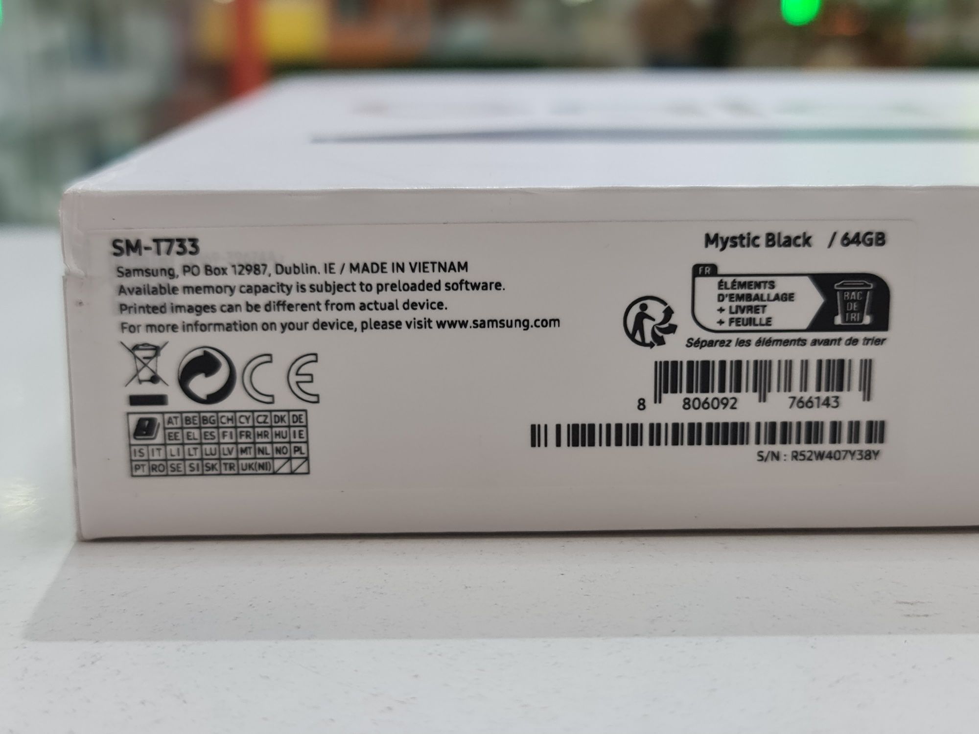 New Samsung Tab S7 FE s7 fe 4/64 6/128 8/256 SM-T733
