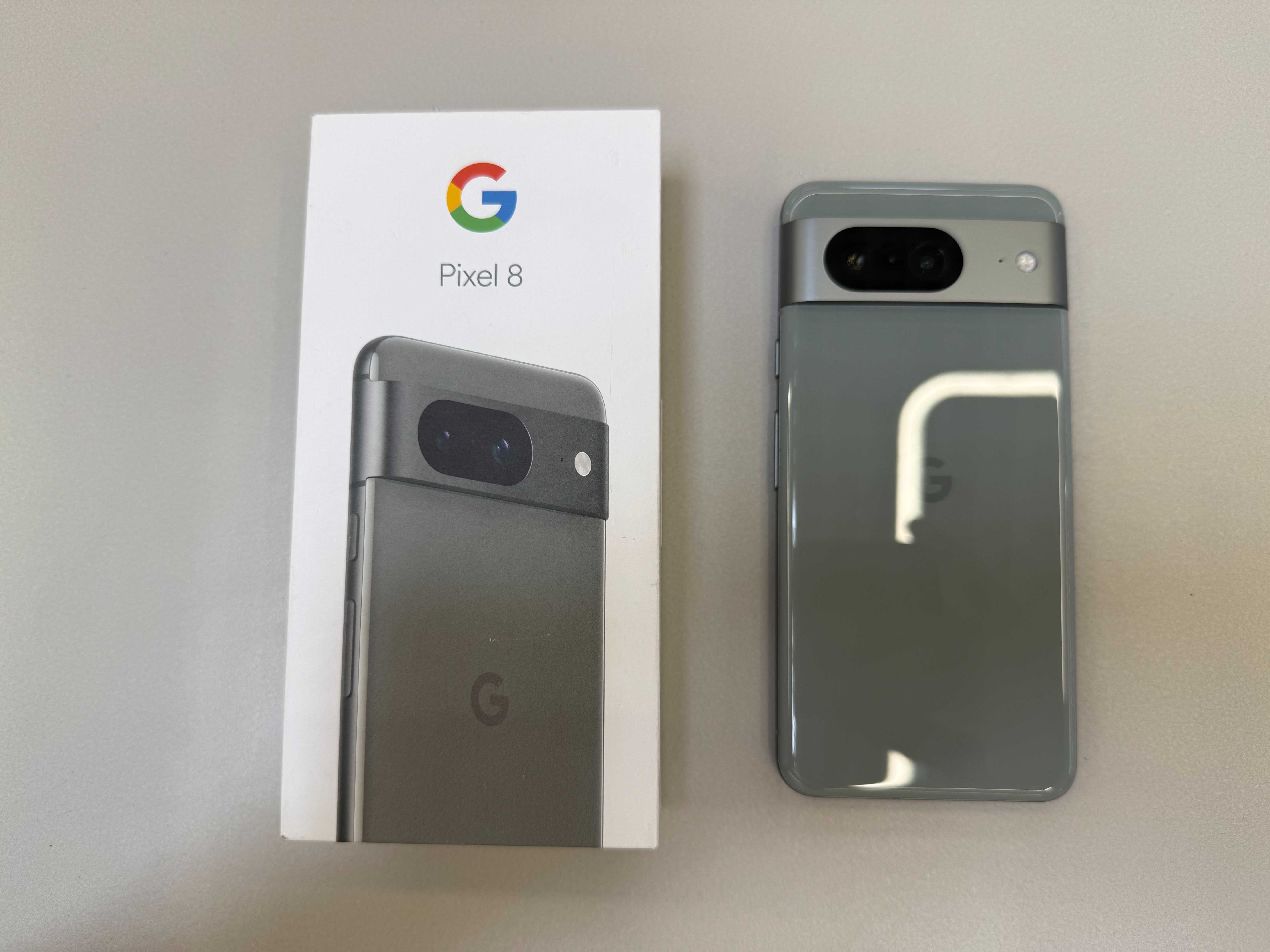 Google Pixel 8 128GB Zielonoszary Teletorium Auchan Wałbrzych
