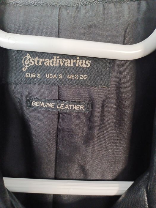 Skórzana kurtka ramoneska r S Stradivarius