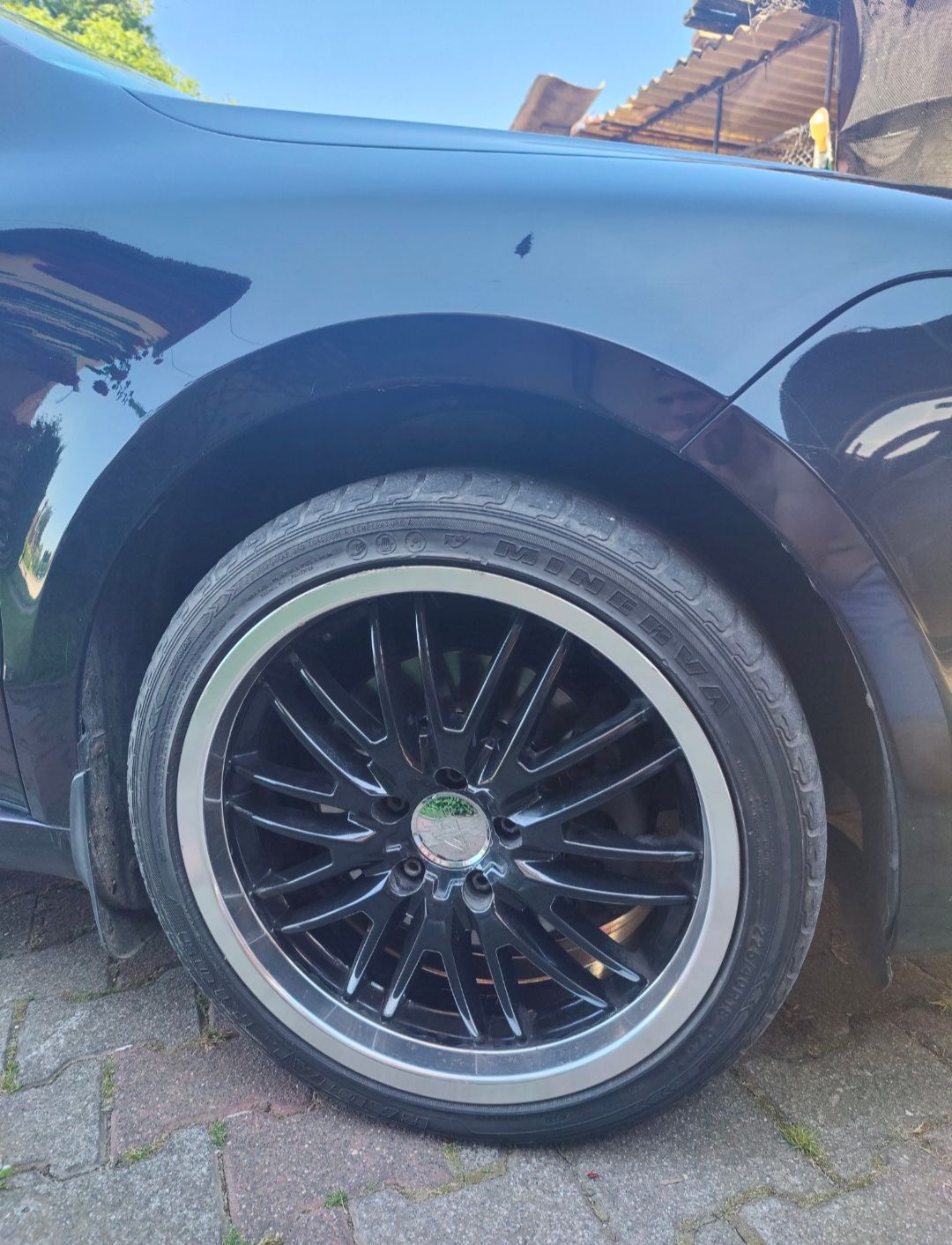 Felgi koła ACE 18 cali  5x112 et40 VW Skoda Audi Bridgestone 2023r