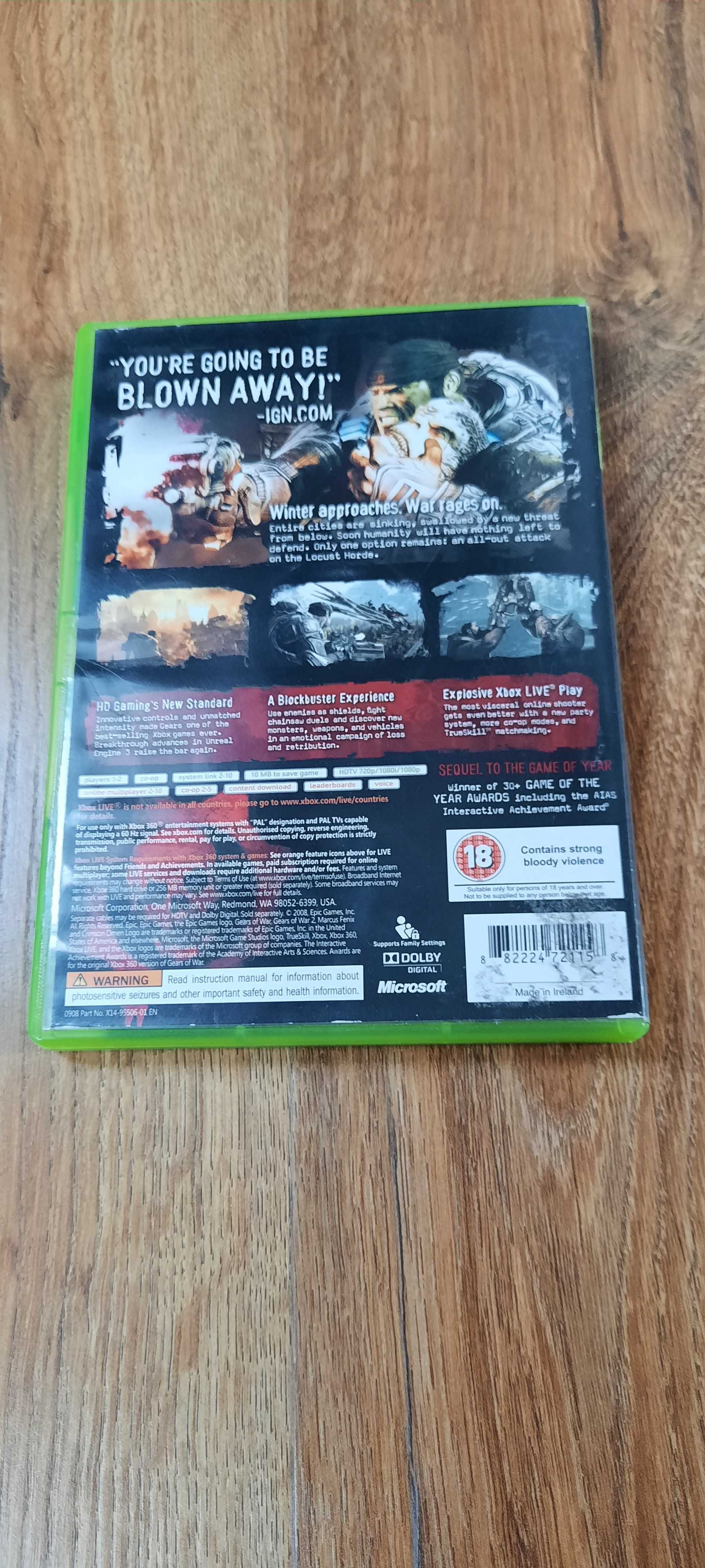 Gra Xbox 360 Gears of War 2