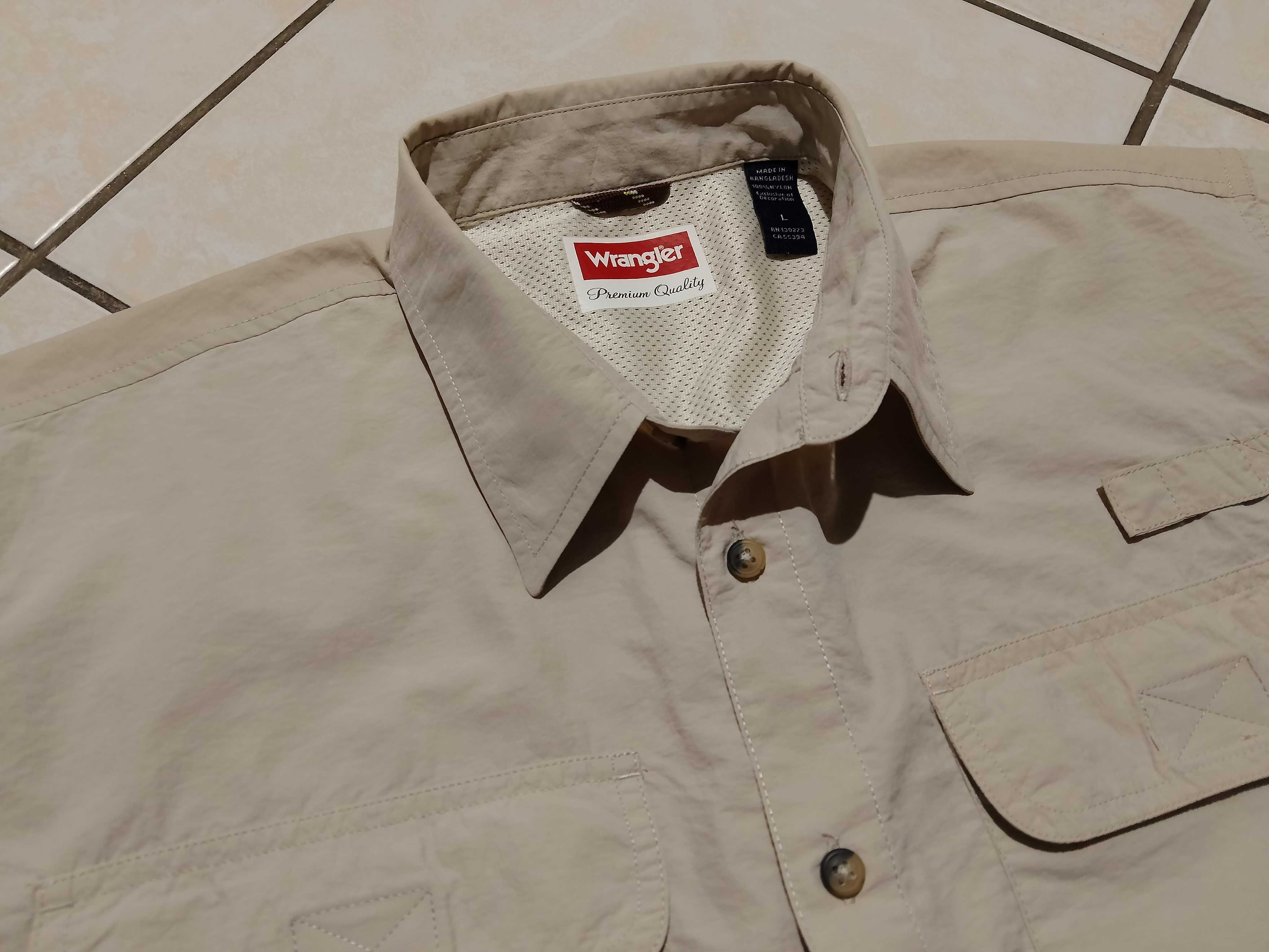 WRANGLER USA - NOWA! Koszula Męska krótki rękaw rozmiar XL