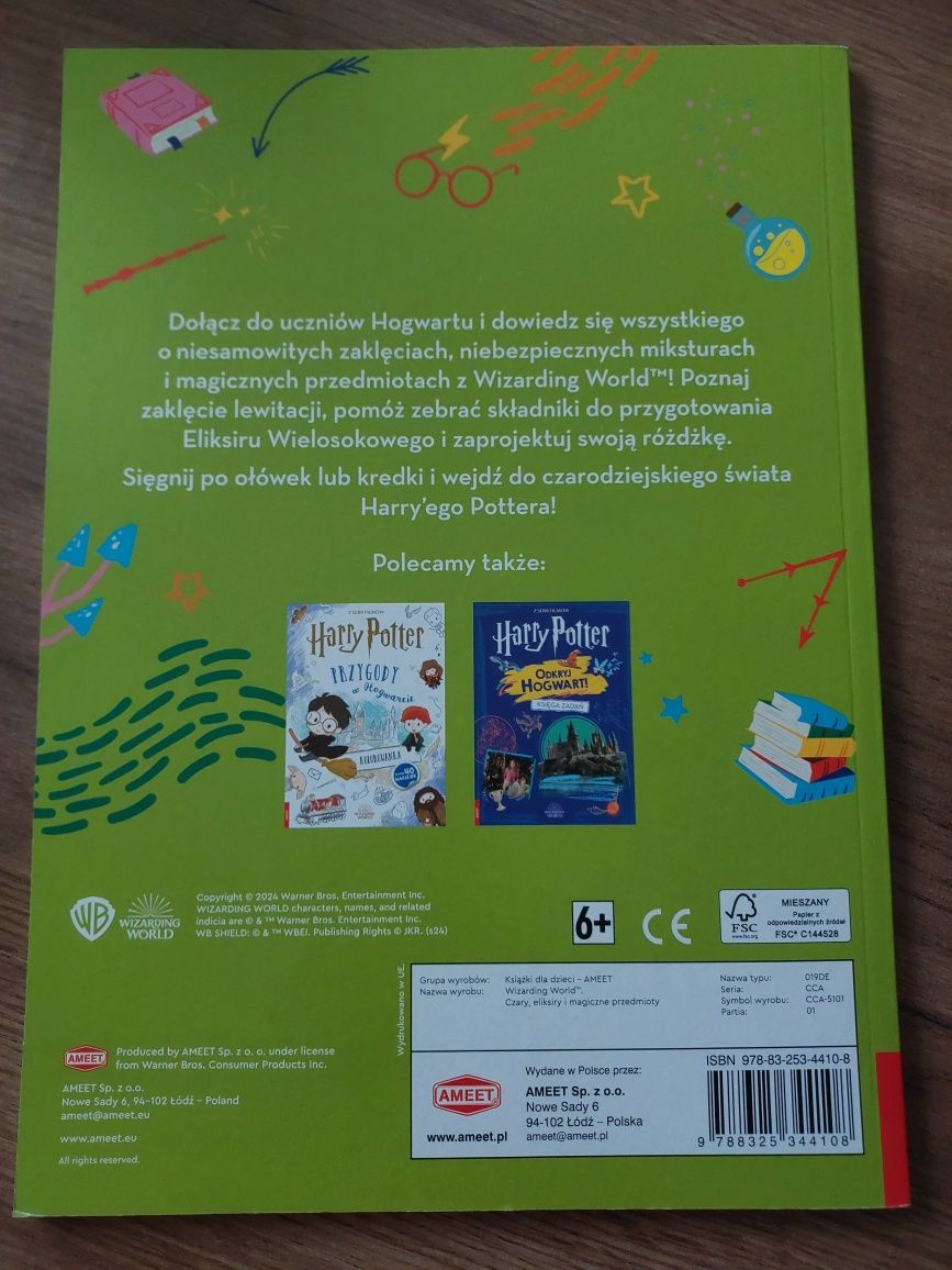 Harry Potter księga zadań nowa