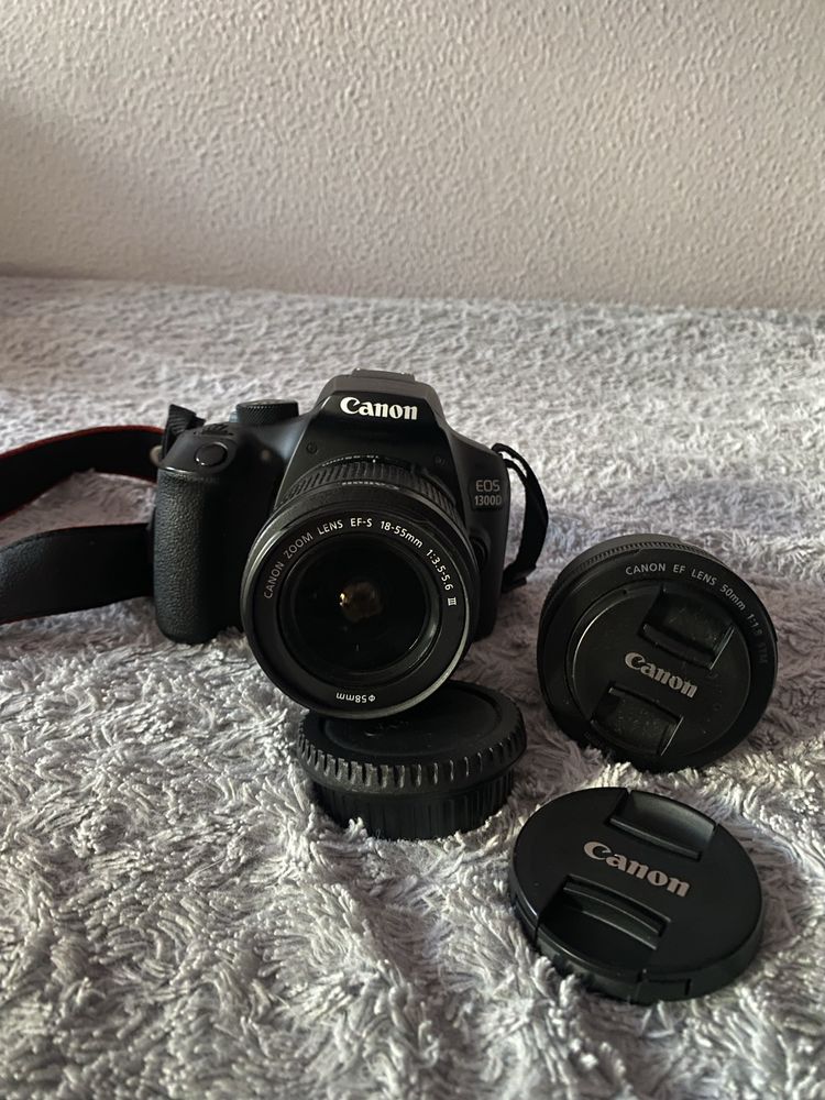 Canon EOS 1300D + Objetivas