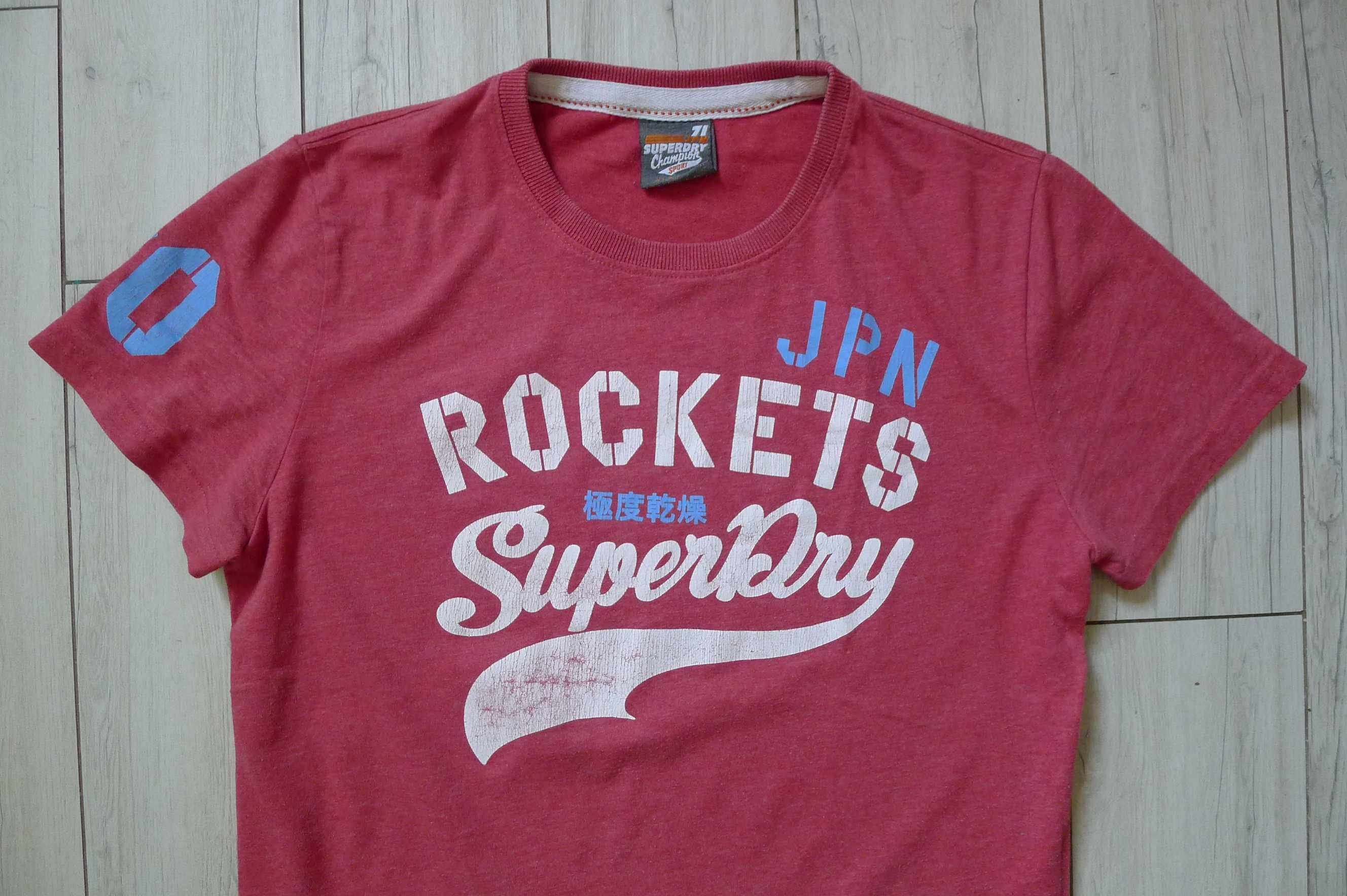 koszulka t-shirt SUPERDRY Japan Champion Sport 71 JPN r. L