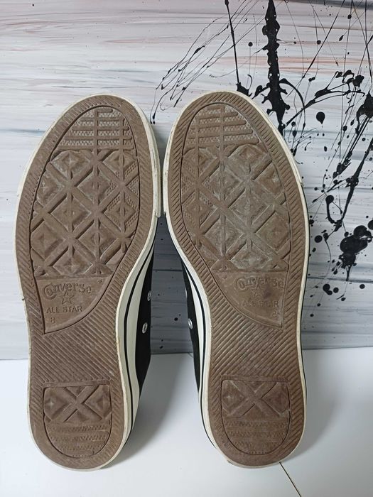 Ténis Converse All Star Nº 41.5 preto/branco