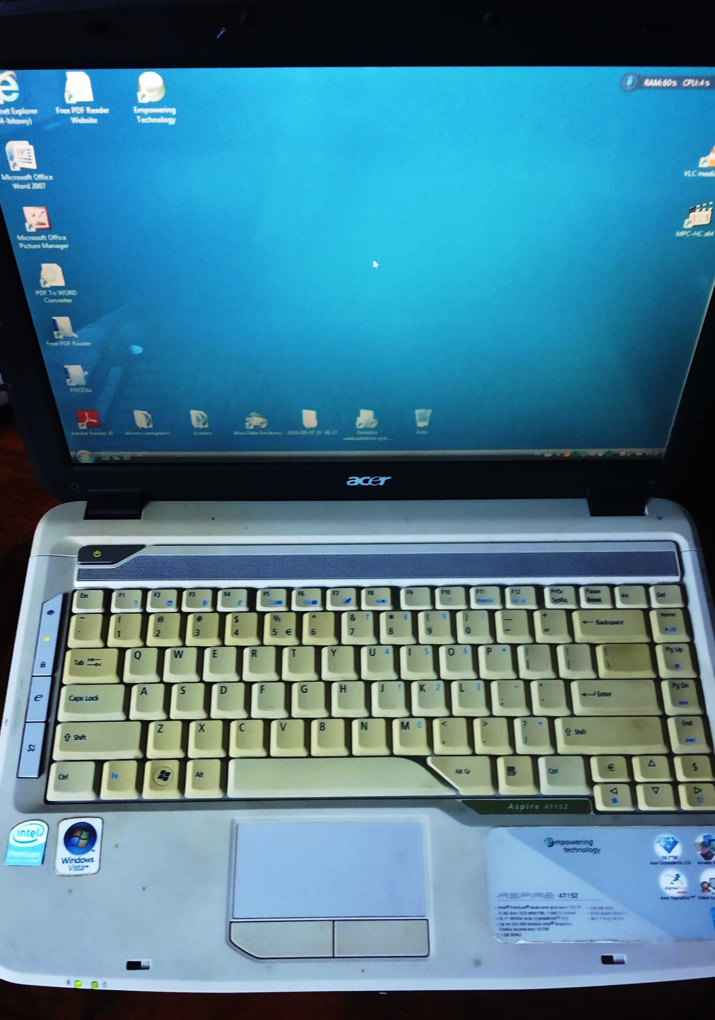 Laptop Acer Aspire 4715Z