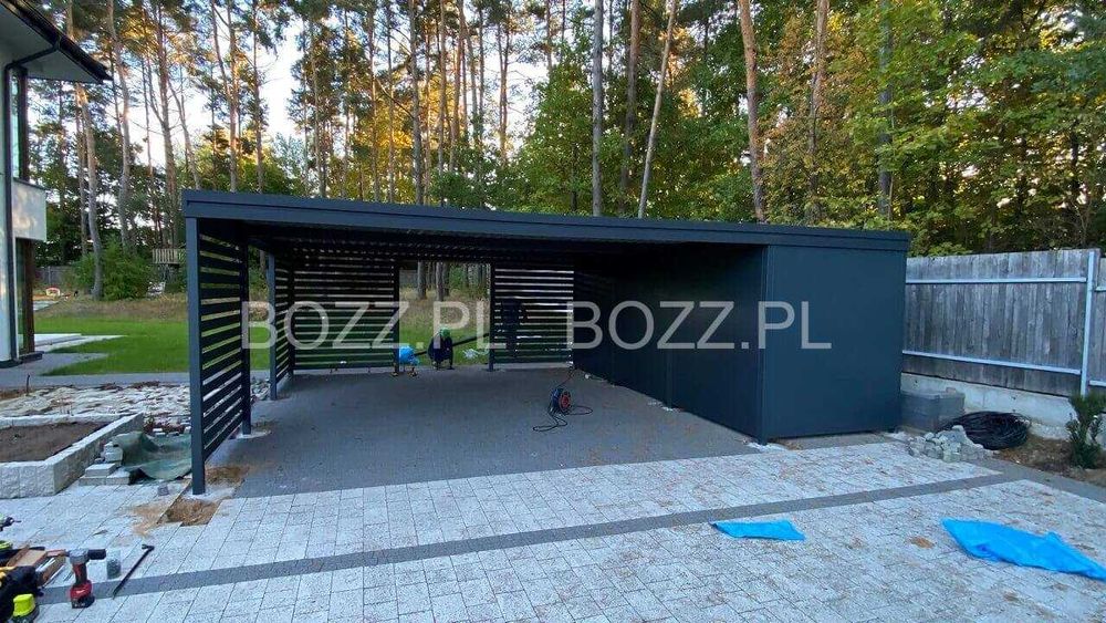 Wiata garażowa / samochodowa / carport / producent