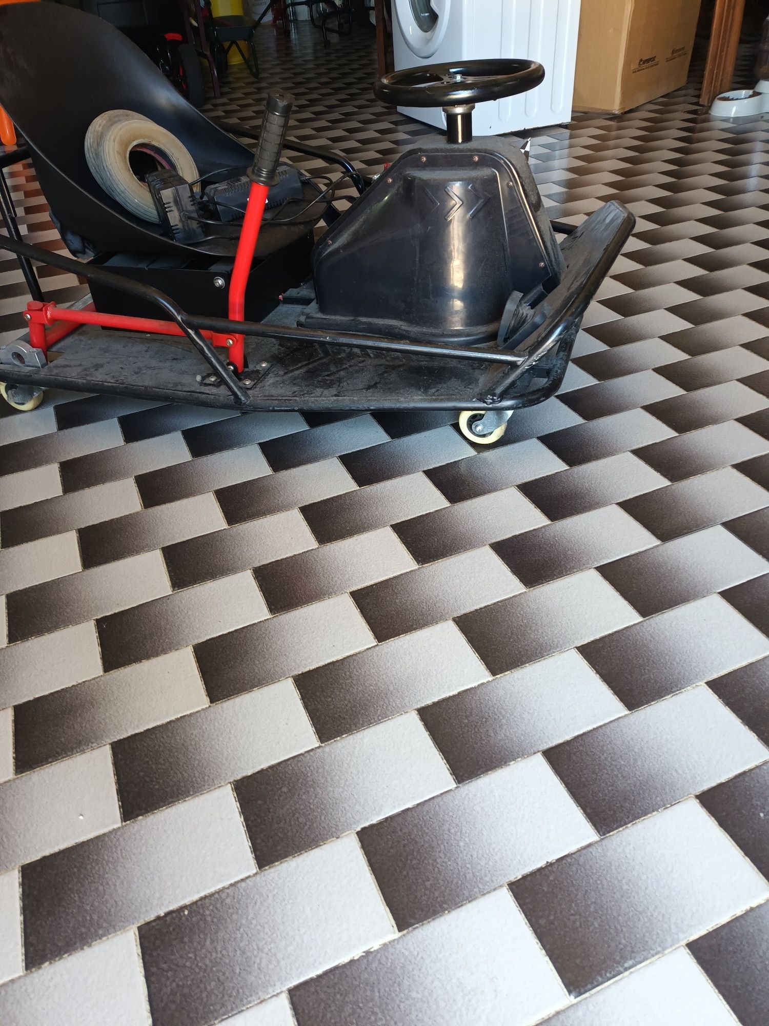 Crazy kart xl crianca/adultos, vendo/troc