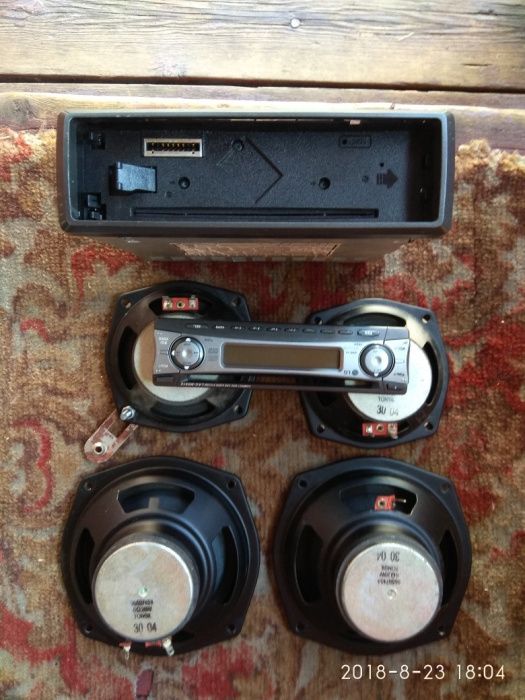 Автомагнитола LG CD MP3 оригінал + акустика