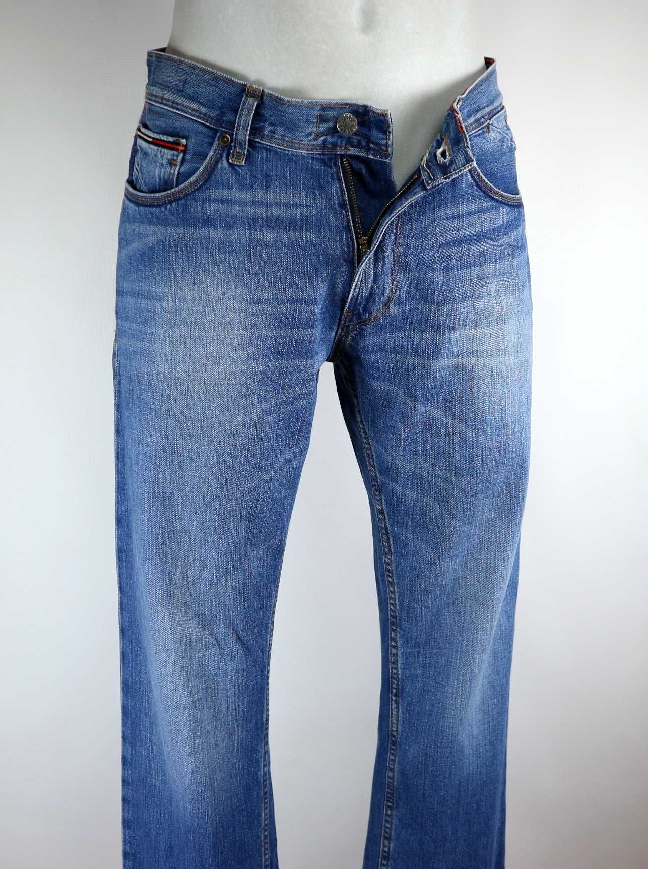 Hilfiger Denim Ryan spodnie jeansy W34 L32 pas 2 x 44 cm
