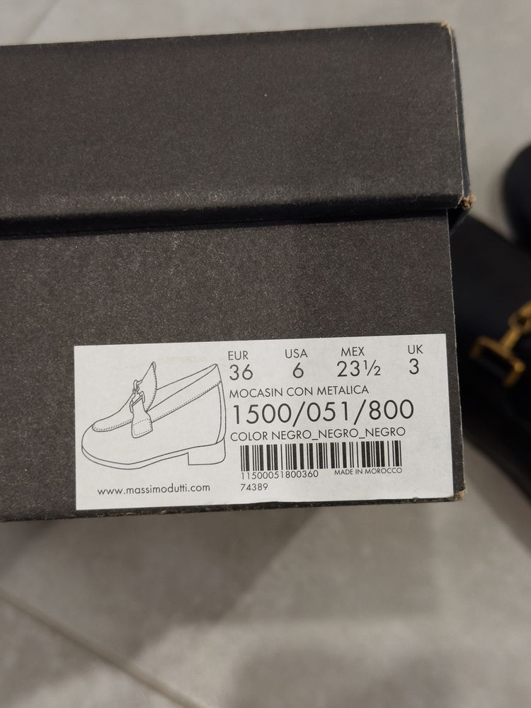 Лофери massimo dutti 36
