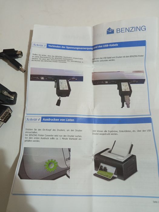 Benzing przejściówka z matki na nową drukarke