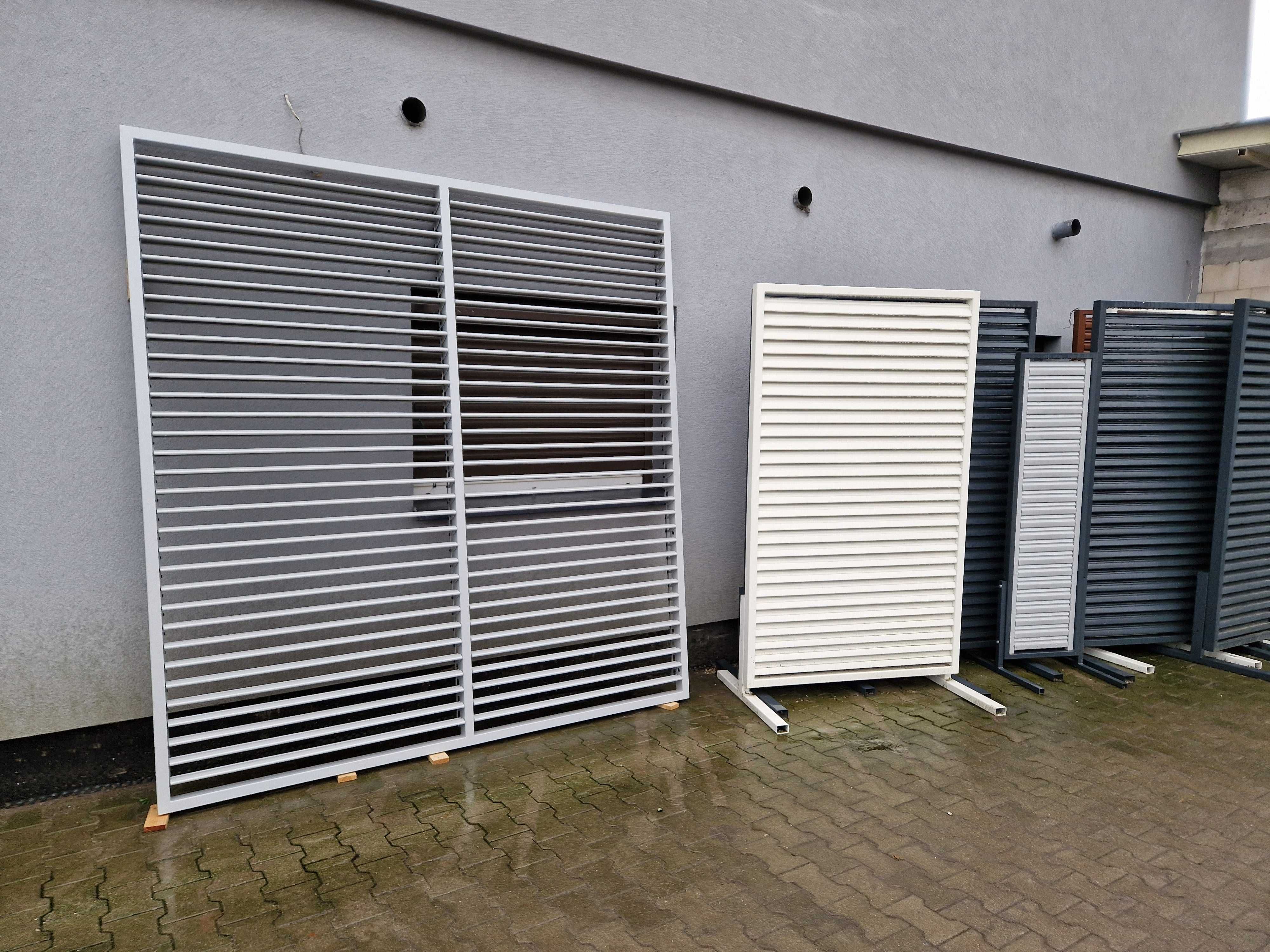 Panel żaluzjowy, żaluzje metalowe , altanka , ruchome deseczki pergola