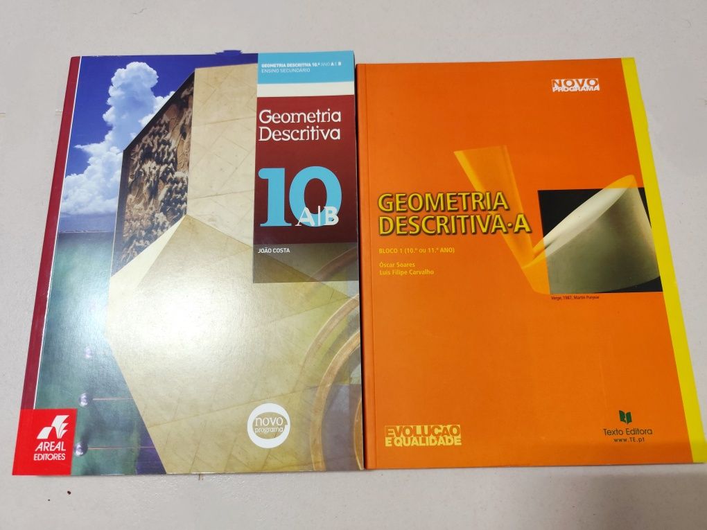 Manuais de Geometria Descritiva - GDA 10° / 11° / 12° Ano
