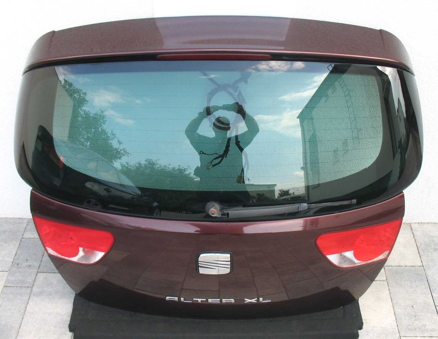 Seat Altea XL Klapa bagażnika kompletna lakier LS3Y