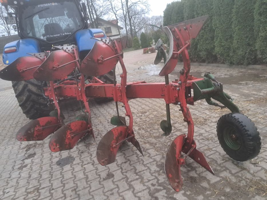 Plug obrotowy 4 skibowy vario kverneland ld 100 orginal pierwszy właśc