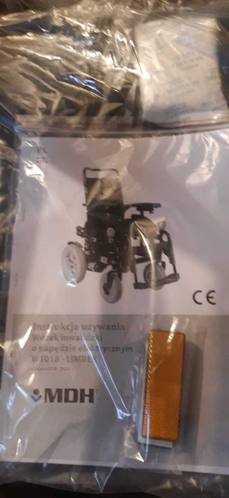 Wózek inwalidzki elektryczny - nowy