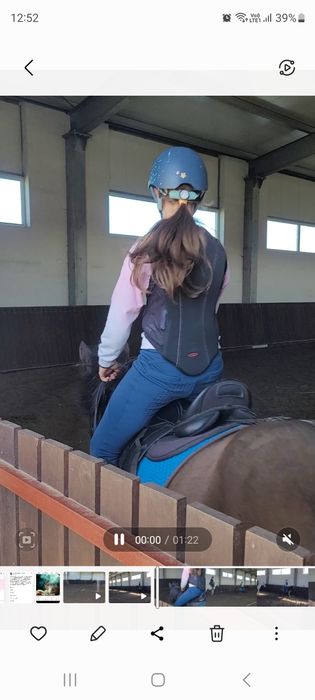 Bryczesy dla jazdy konnej ocieplenie