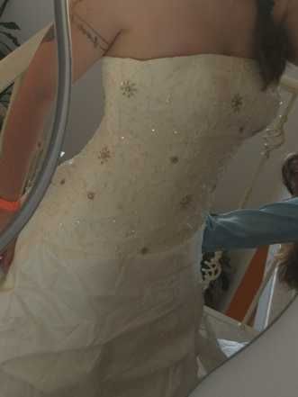 Vestido Noiva Cai cai Pérola