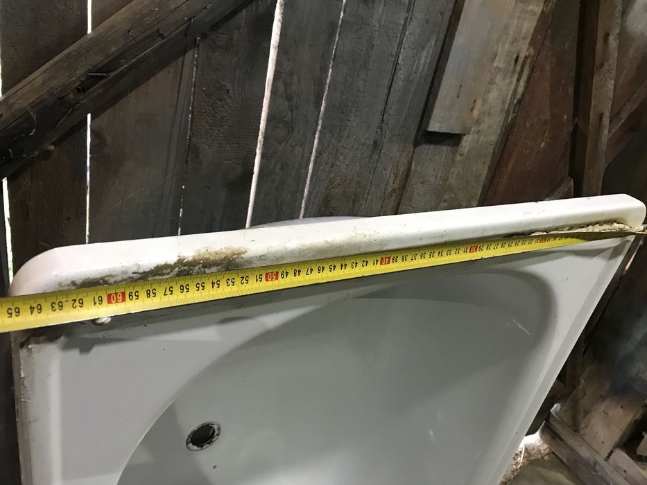 Ванна сталева сидяча 65*105