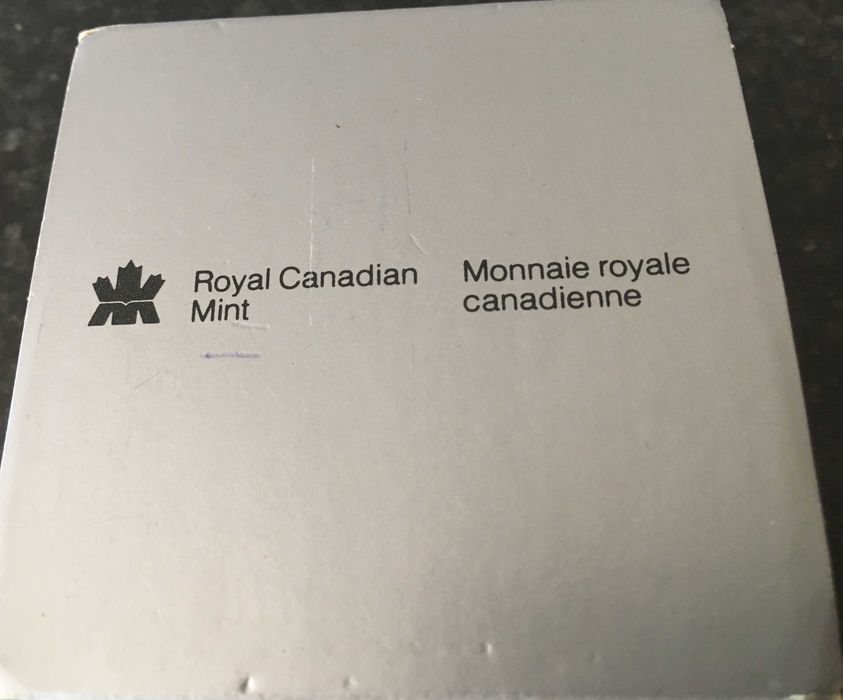 1995 Proof dollar silver 925 after - royal canadian mint