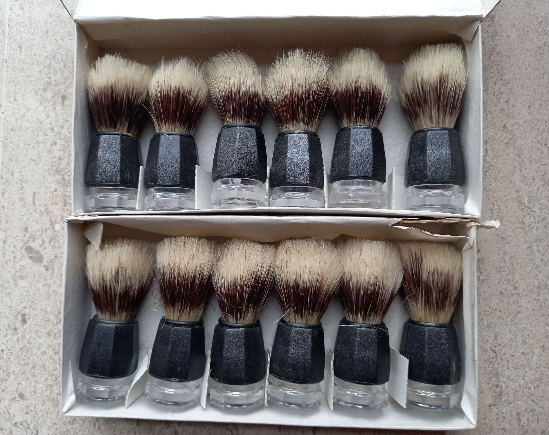 Pincel de barba cerdas naturais