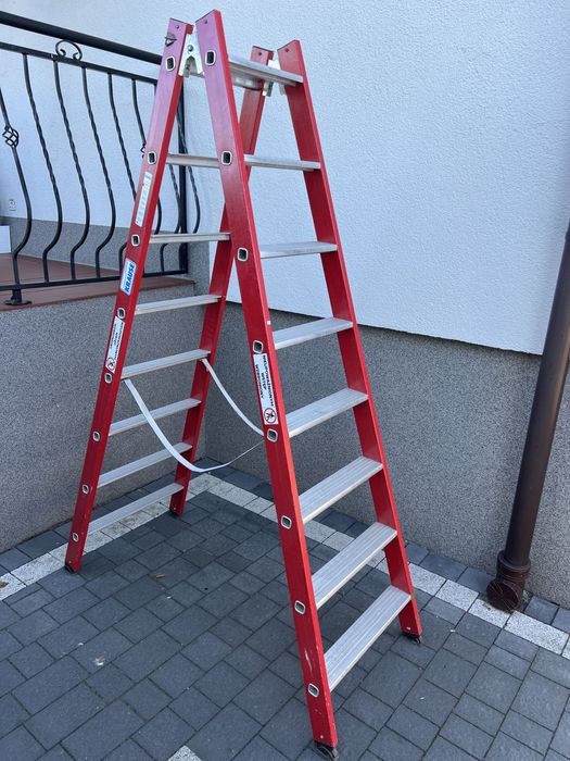 Drabina Krause dwustronna 2x8 stopni