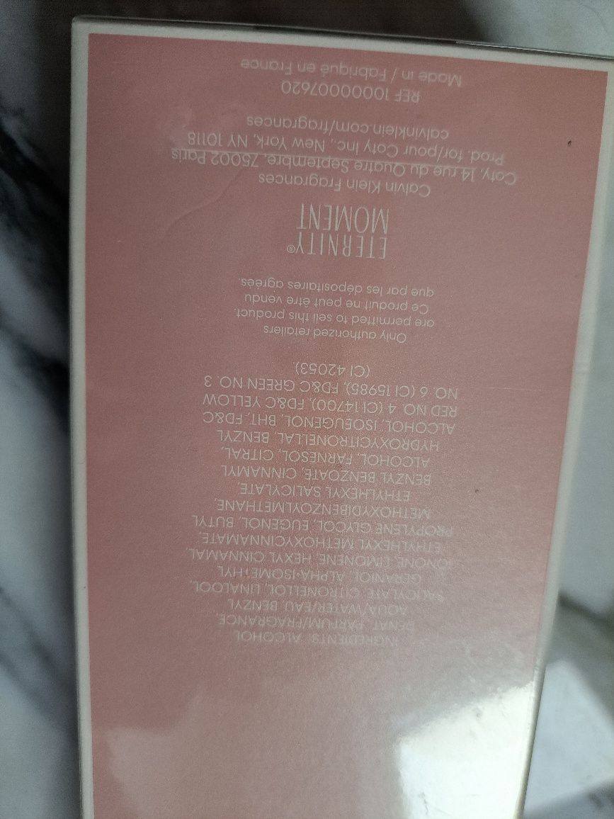 Calvin Klein Eternity Moment 100 ML EDP