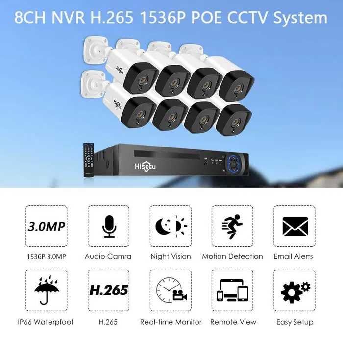 Sistemas de Vigilância 3MP/5MP – Instalo em Todo o País