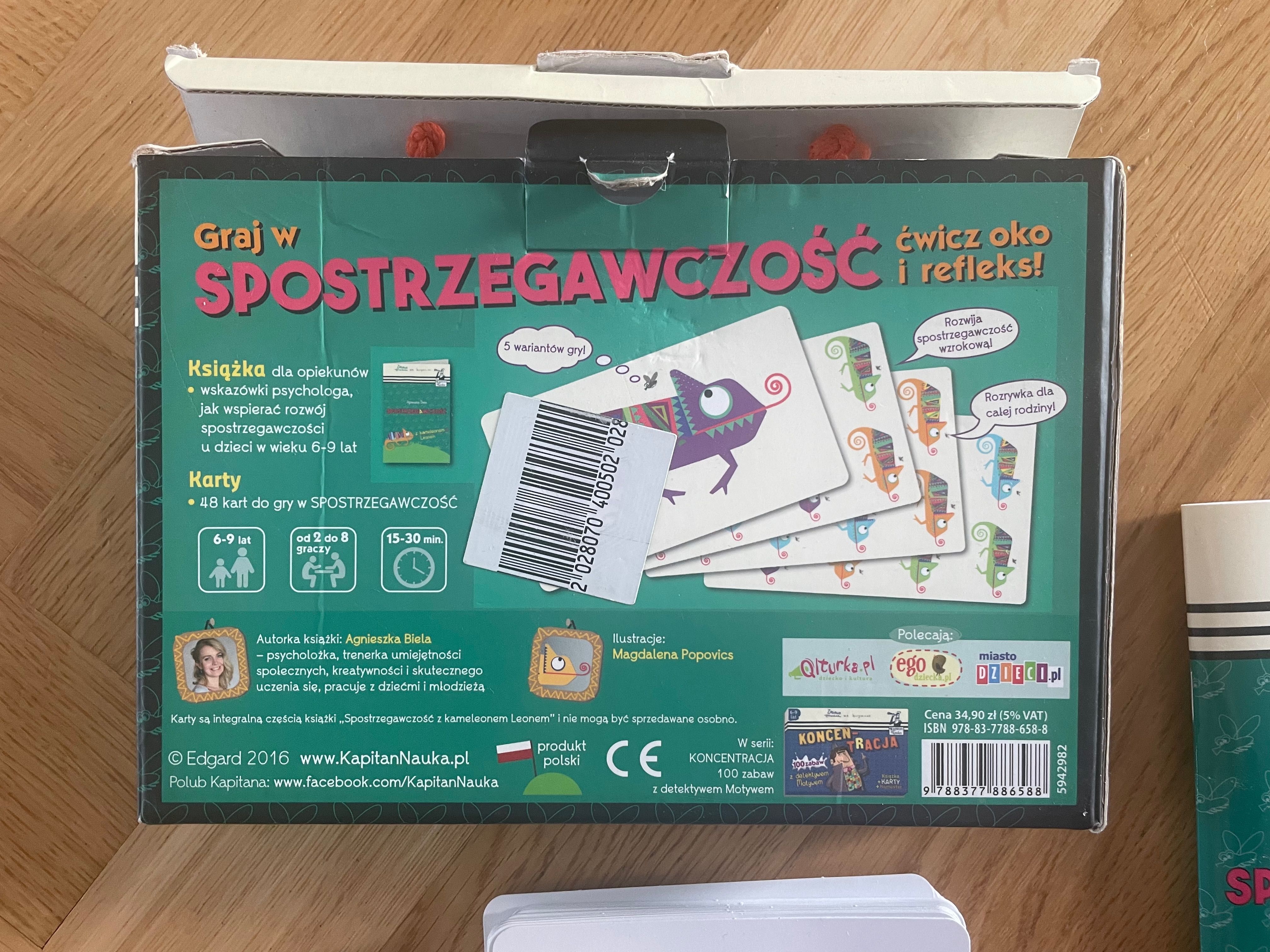Kapitan Nauka Graj w Spostrzegawczość z Kameleonem Leonem